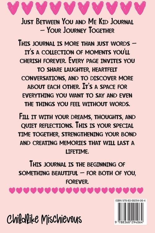 Produktbild: Just Between You and Me Kid Journal