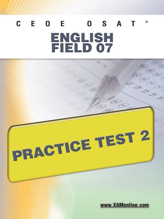 Produktbild: Ceoe Osat English Field 07 Practice Test 2