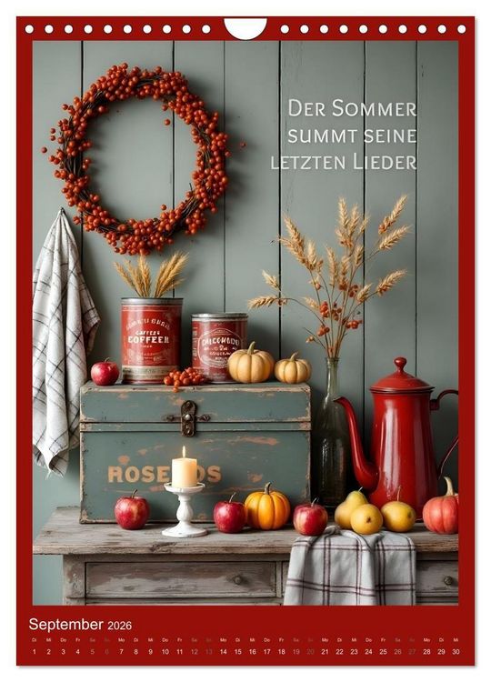 Produktbild: Zwischen Bullerb&uuml; und L&ouml;nneberga (Wandkalender 2026 DIN A4 hoch), CALVENDO Monatskalender