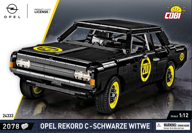 Produktbild: COBI 24333 - Opel Rekord C - Schwarze Witwe