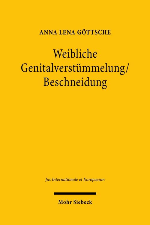 Produktbild: Weibliche Genitalverst&uuml;mmelung/Beschneidung