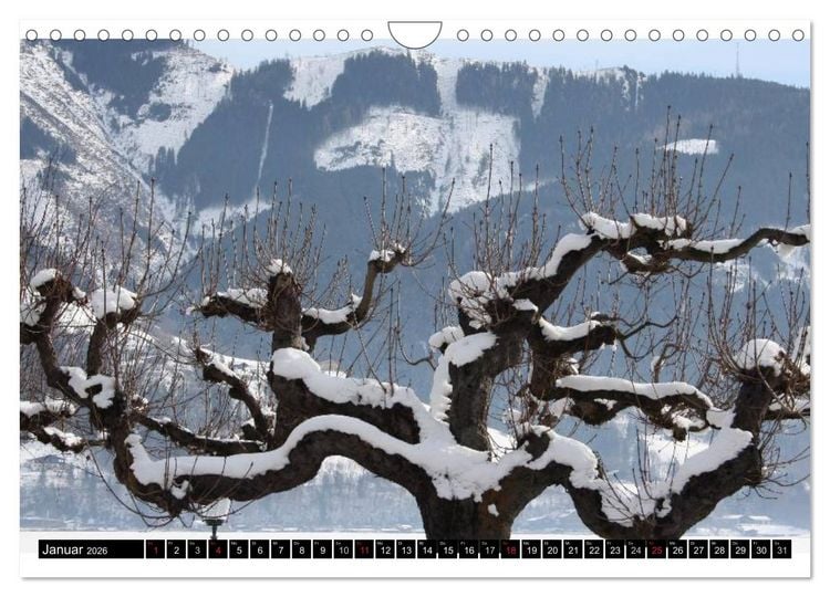 Produktbild: Liebeserkl&auml;rung an Zell am See (Wandkalender 2026 DIN A4 quer), CALVENDO Monatskalender
