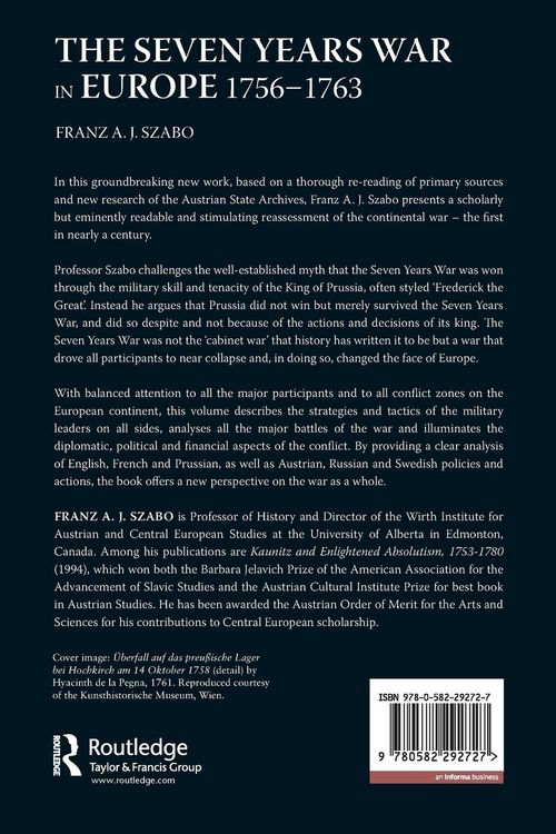 Produktbild: The Seven Years War in Europe