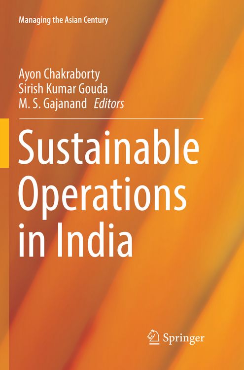 Produktbild: Sustainable Operations in India