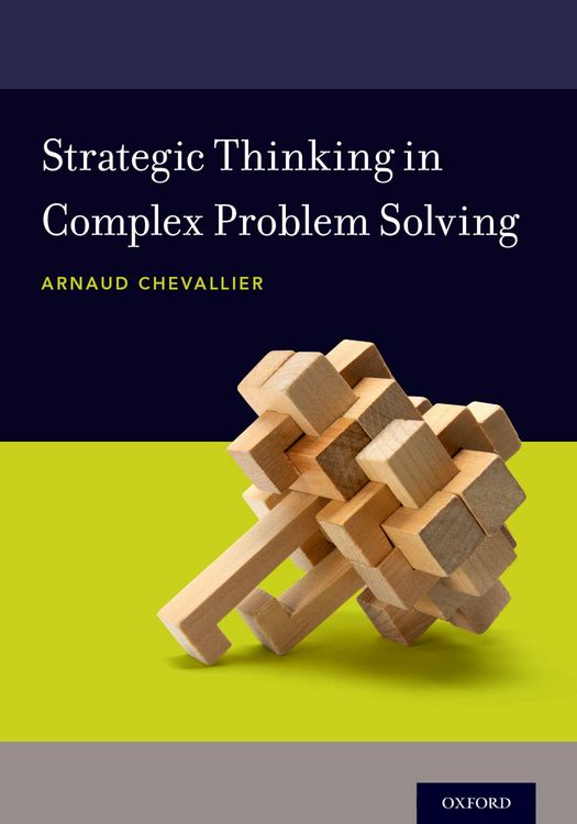 Produktbild: Strategic Thinking in Complex Problem Solving