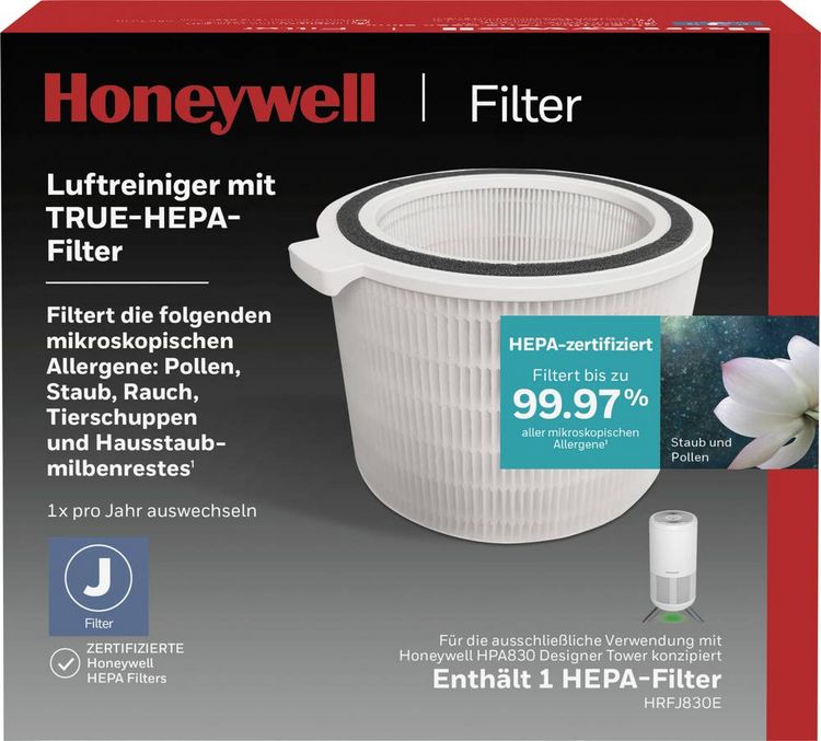Produktbild: Honeywell HRFJ830E HEPA Filter J Ersatz-Filter