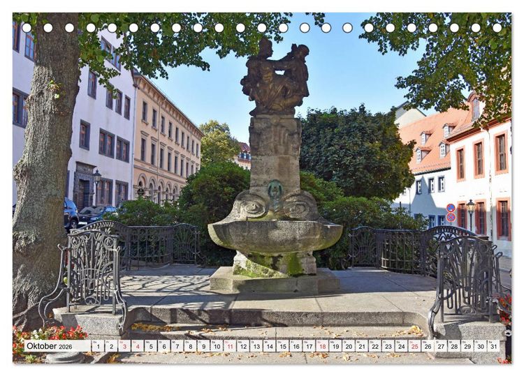 Produktbild: ALTENBURG, die alte Residenzstadt (Tischkalender 2026 DIN A5 quer), CALVENDO Monatskalender