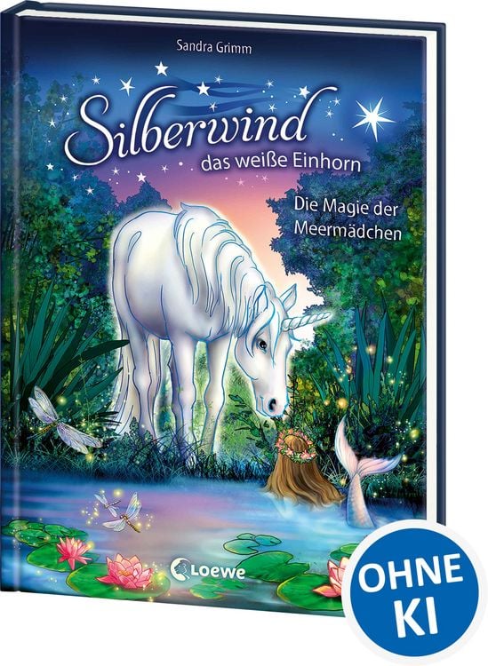 Produktbild: Silberwind, das wei&szlig;e Einhorn (Band 10) - Die Magie der Meerm&auml;dchen