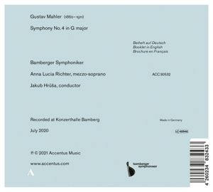 Produktbild: Richter/Hrusa/Bamberger Symphoniker: Mahler Sinfonie 4