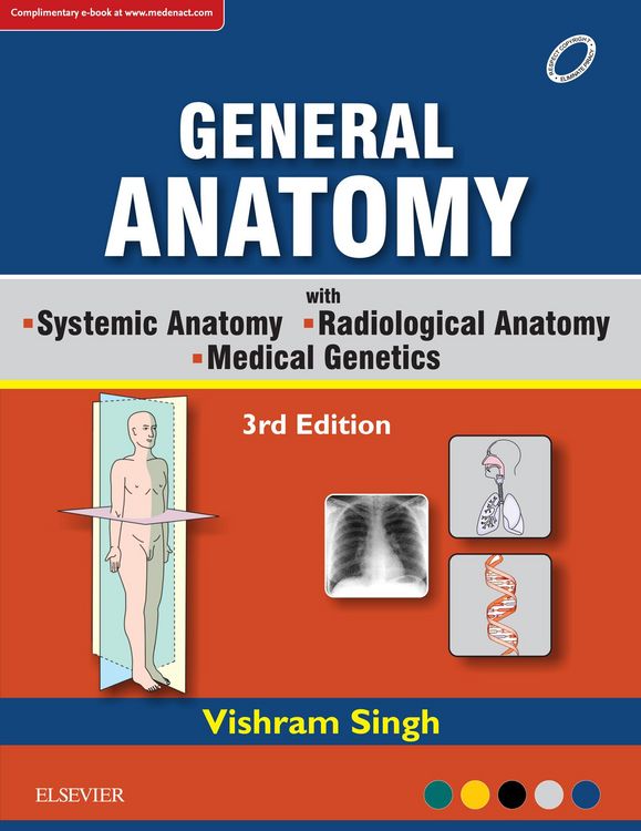 Produktbild: GENERAL ANATOMY Along with Systemic Anatomy Radiological Anatomy Medical Genetics