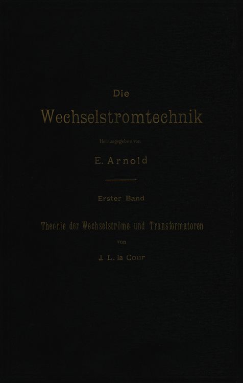 Produktbild: Theorie der Wechselstr&ouml;me und Transformatoren