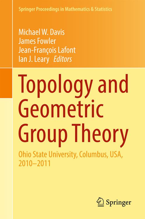 Produktbild: Topology and Geometric Group Theory