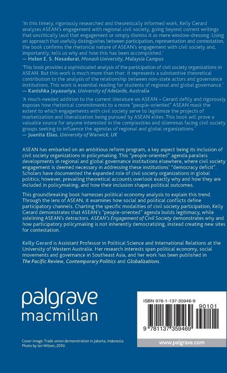 Produktbild: ASEAN's Engagement of Civil Society