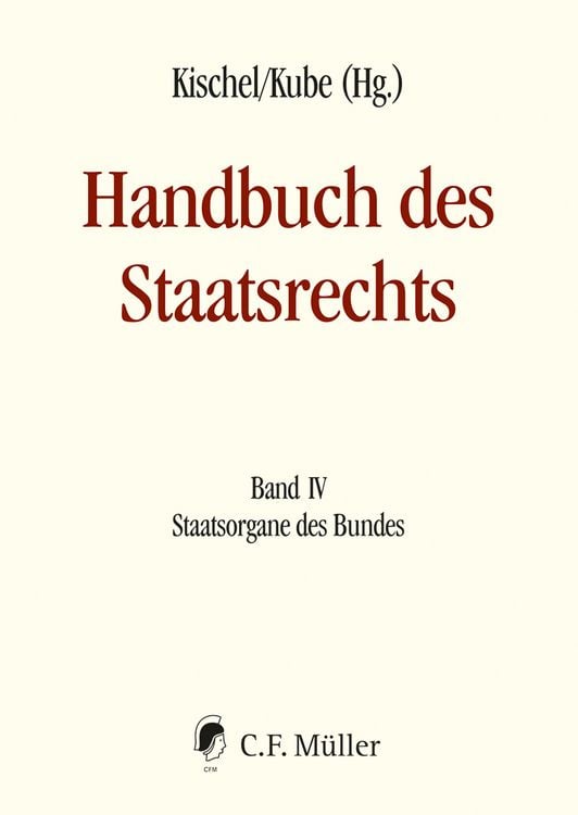 Produktbild: Handbuch des Staatsrechts - Neuausgabe