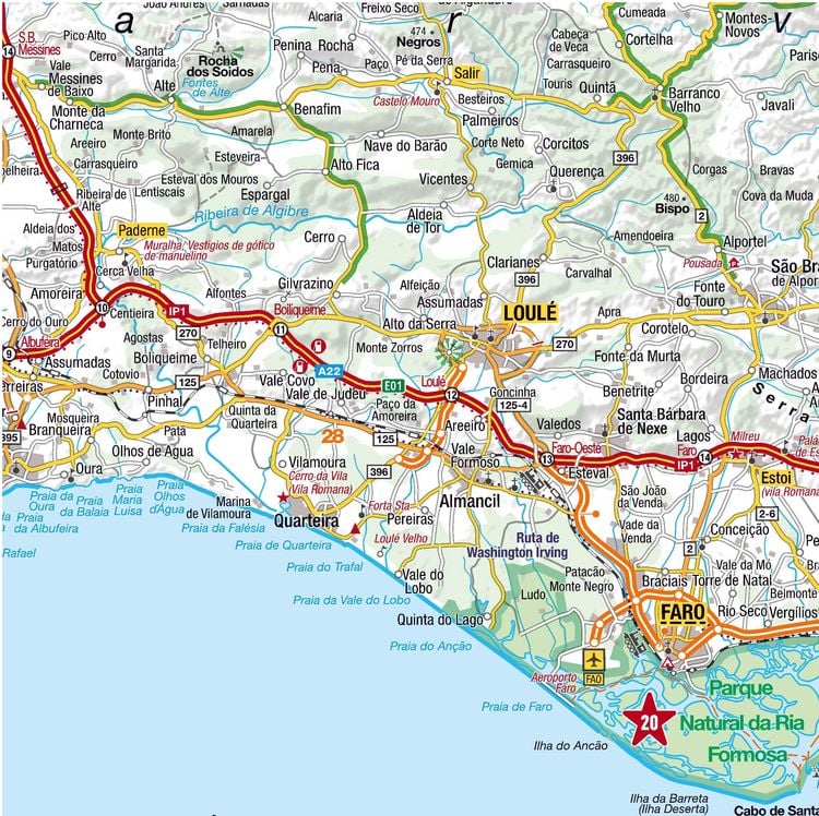 Produktbild: MARCO POLO Reisekarte Portugal 1:350.000