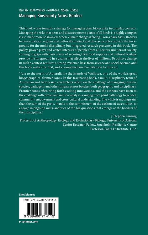 Produktbild: Managing Biosecurity Across Borders