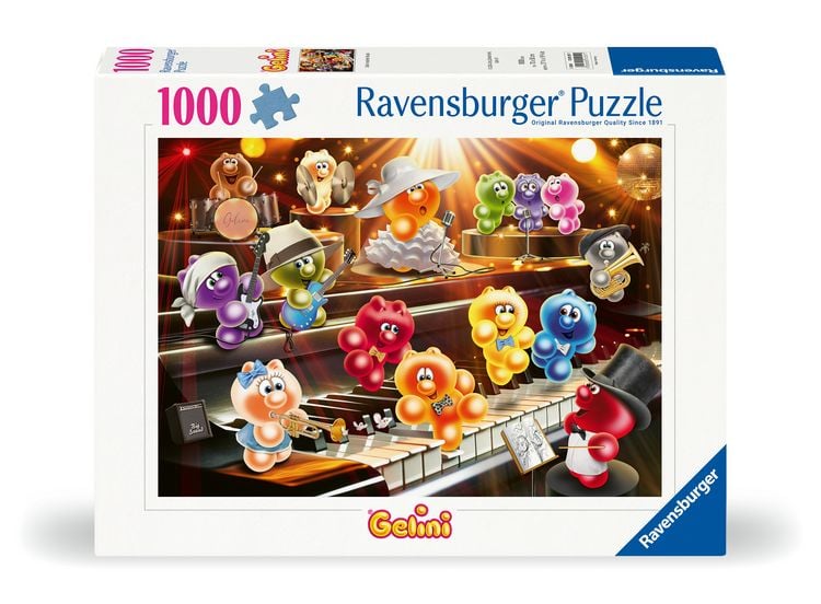 Produktbild: Erwachsenenpuzzle 1000 Teile - Gelini machen Musik