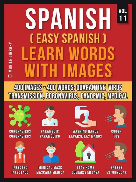 Produktbild: Spanish (Easy Spanish) Learn Words With Images (Vol 11)