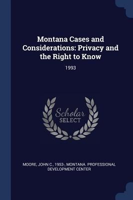 Produktbild: Montana Cases and Considerations
