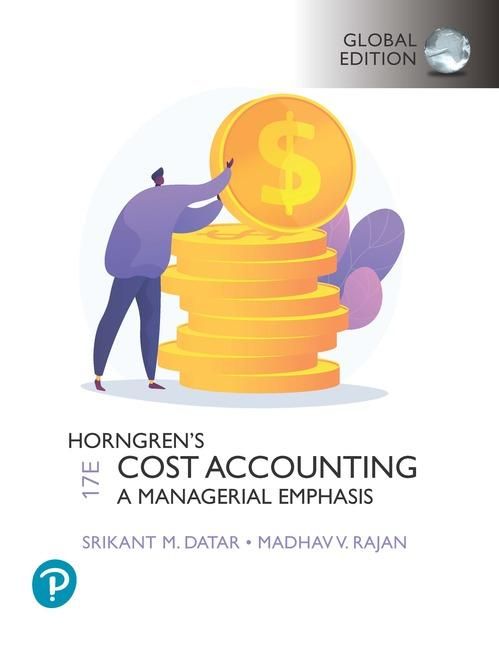 Produktbild: Horngren's Cost Accounting, Global Edition + MyLab Accounting, with Pearson eText