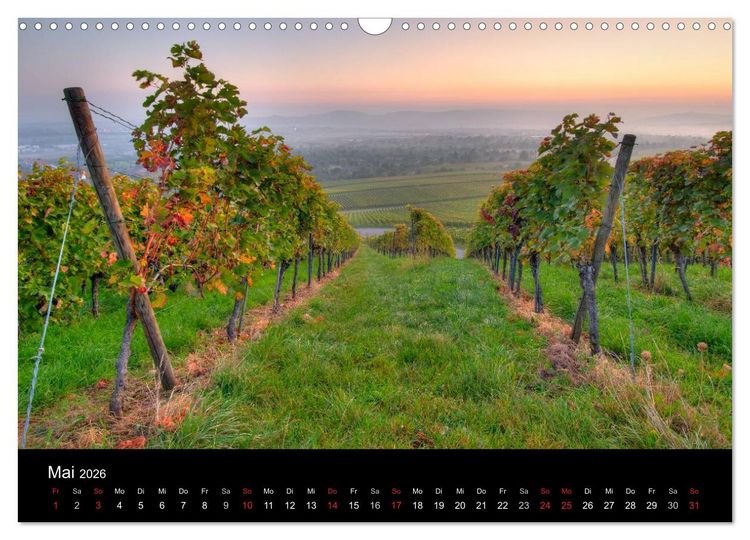 Produktbild: Weinberge im Remstal (Wandkalender 2026 DIN A3 quer), CALVENDO Monatskalender