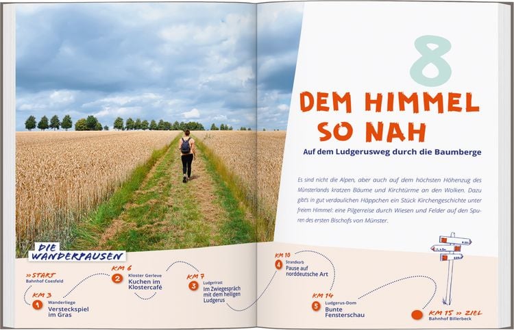 Produktbild: DUMONT Wanderzeit im M&uuml;nsterland