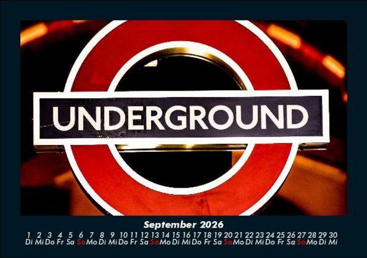 Produktbild: London 2026 Fotokalender DIN A5