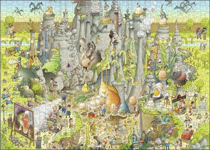 Produktbild: Jurassic Habitat Puzzle