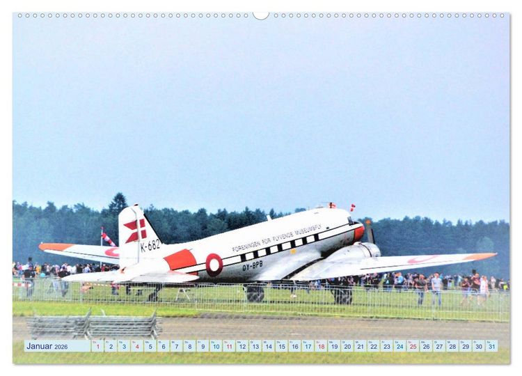 Produktbild: R&uuml;ckkehr der Rosinenbomber (Wandkalender 2026 DIN A2 quer), CALVENDO Monatskalender
