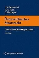 Produktbild: &Ouml;sterreichisches Staatsrecht Band 2: