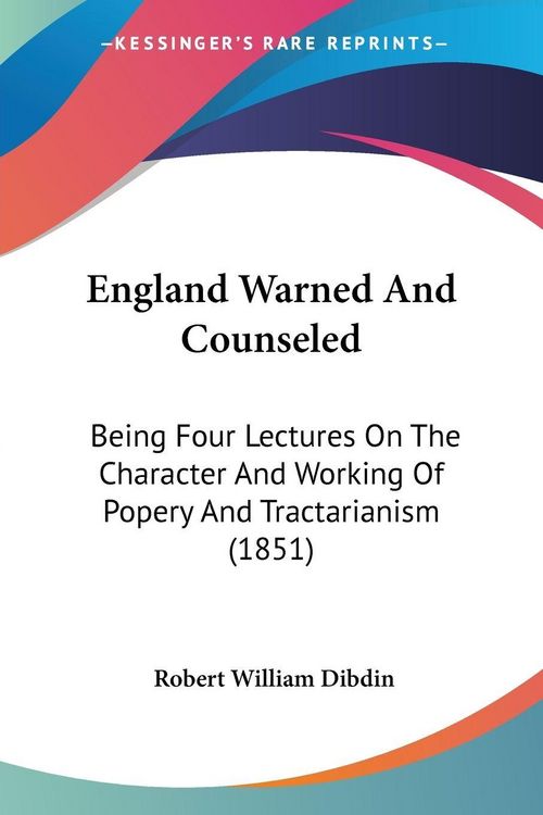 Produktbild: Dibdin, R: England Warned And Counseled