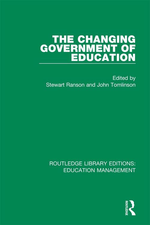 Produktbild: The Changing Government of Education