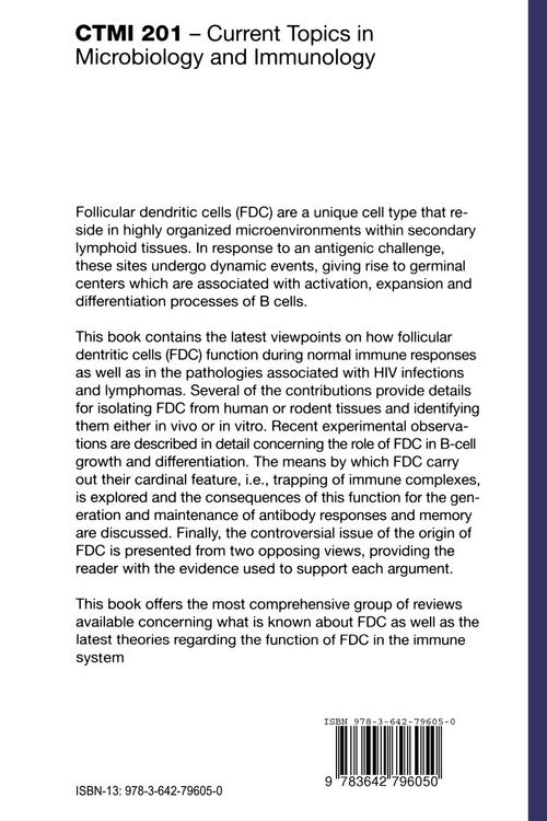 Produktbild: An Antigen Depository of the Immune System: Follicular Dendritic Cells