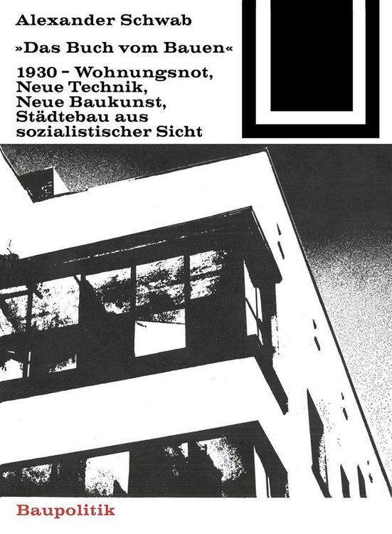 Produktbild: Das Buch vom Bauen (1930)