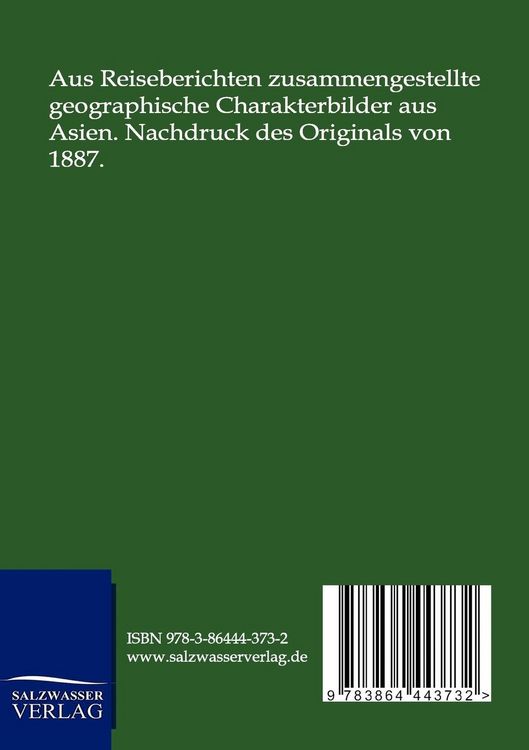 Produktbild: Geographische Charakterbilder aus Asien