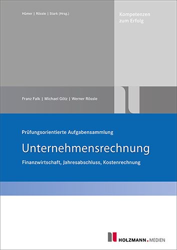 Produktbild: Pr&uuml;fungsorientierte Aufgabensammlung "Unternehmensrechnung"
