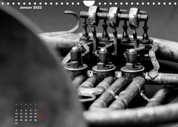 Produktbild: Horn - Close Up (Wandkalender 2022 DIN A4 quer)