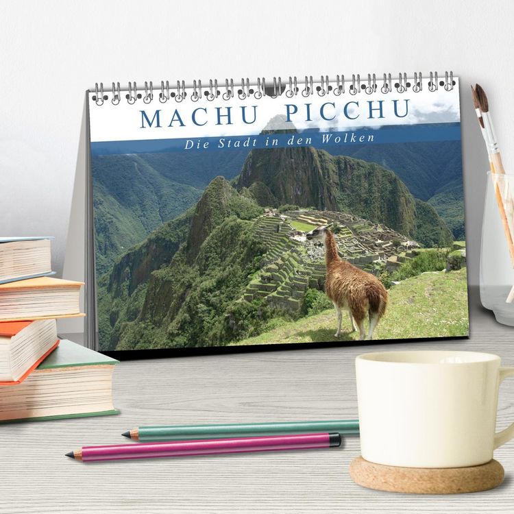 Produktbild: Machu Picchu - Die Stadt in den Wolken (Tischkalender 2026 DIN A5 quer), CALVENDO Monatskalender
