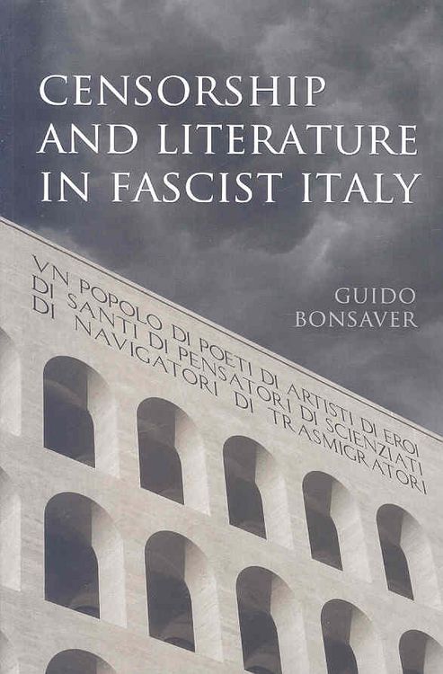 Produktbild: Censorship and Literature in Fascist Italy