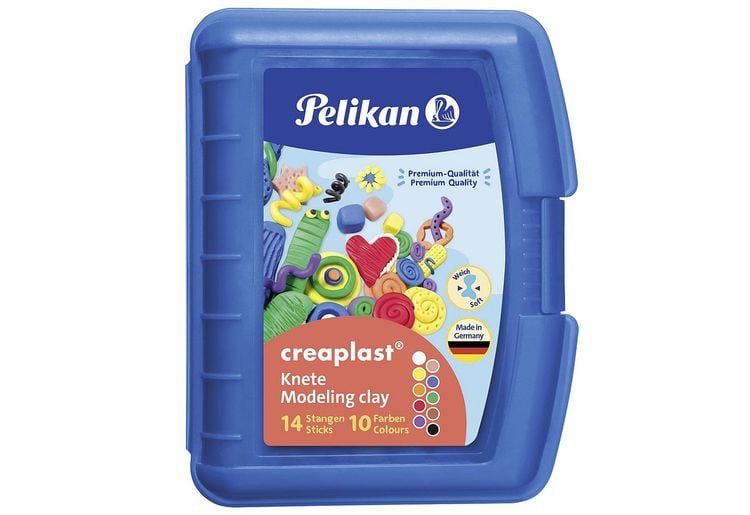 Produktbild: Pelikan Knete creaplast&reg; Blaue Box 14er Set