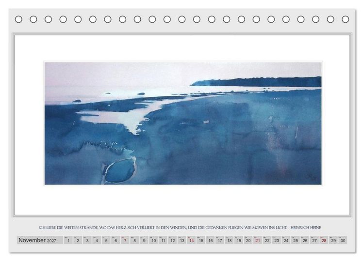 Produktbild: Zauber einer Insel (Tischkalender 2027 DIN A5 quer), CALVENDO Monatskalender