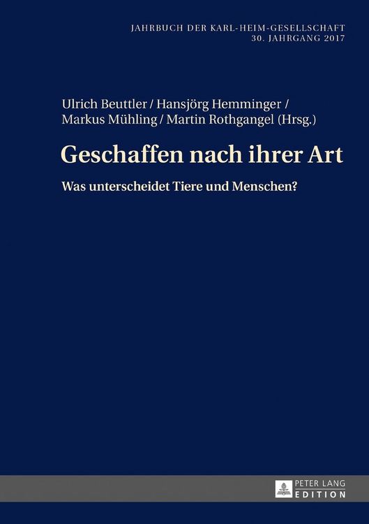 Produktbild: Geschaffen nach ihrer Art