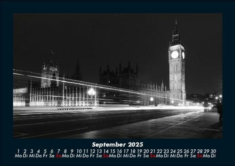 Produktbild: London 2025 Fotokalender DIN A5