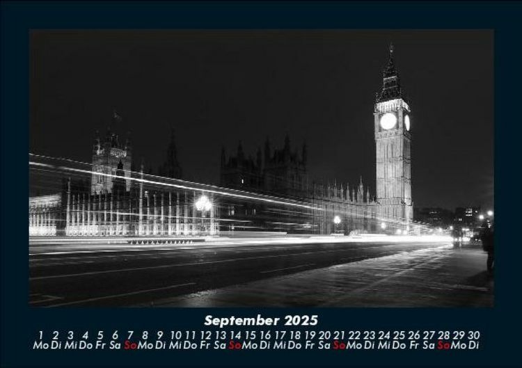 Produktbild: London 2025 Fotokalender DIN A5