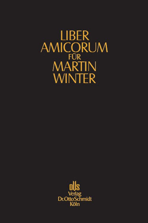 Produktbild: Liber amicorum f&uuml;r Martin Winter