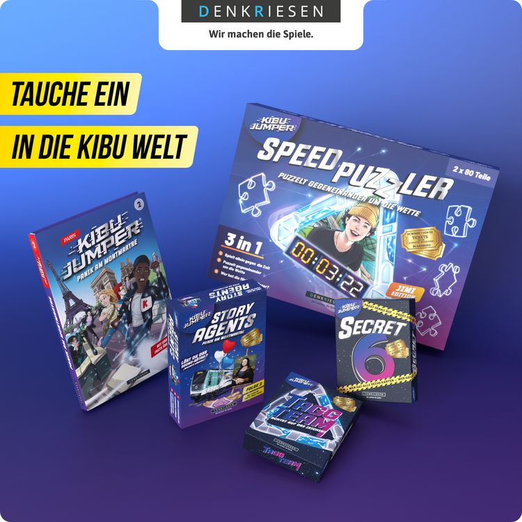Produktbild: DENKRIESEN - KIBU JUMPER&reg; - Speed Puzzler - Maya Edition