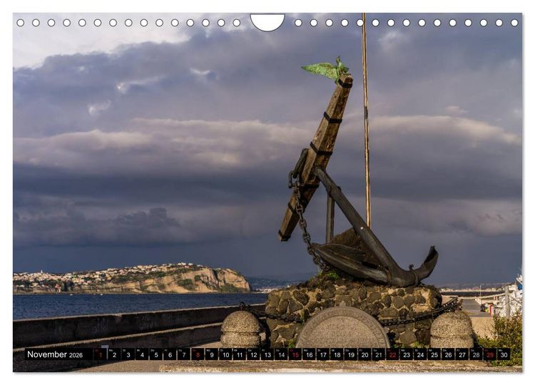 Produktbild: Neapel - Napoli (Wandkalender 2026 DIN A4 quer), CALVENDO Monatskalender
