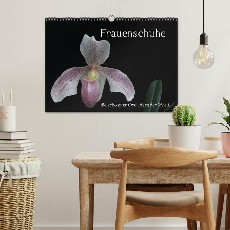 Produktbild: Frauenschuhe - die sch&ouml;nsten Orchideen der Welt (Wandkalender 2026 DIN A3 quer), CALVENDO Monatskalender