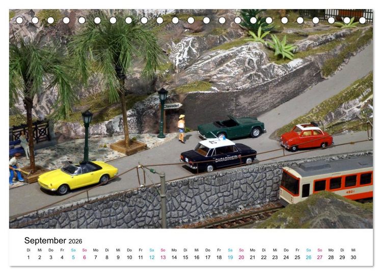 Produktbild: Bella Italia im Modell (Tischkalender 2026 DIN A5 quer), CALVENDO Monatskalender