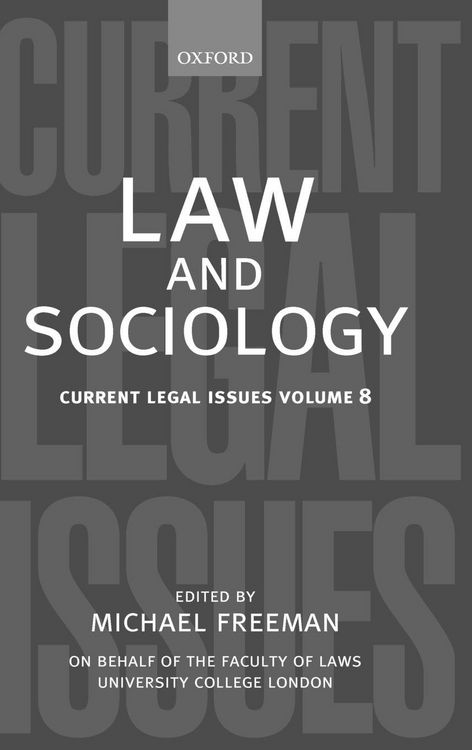 Produktbild: Law and Sociology